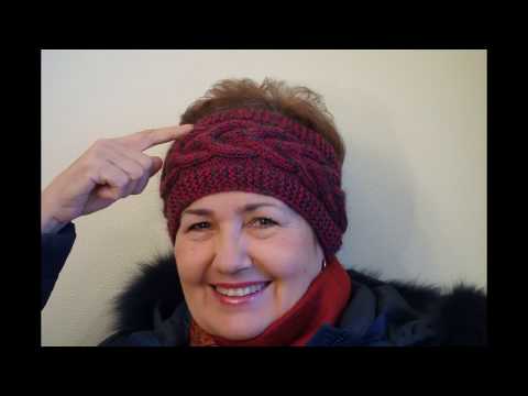 Видео: Мастер класс по ВЯЗАНИЮ повязки (109 20.10.16)