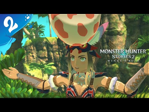 Видео: Monster Hunter Stories 2: Wings of Ruin ➥ Прохождение на русском ➥ #2 - Наглый Котт.