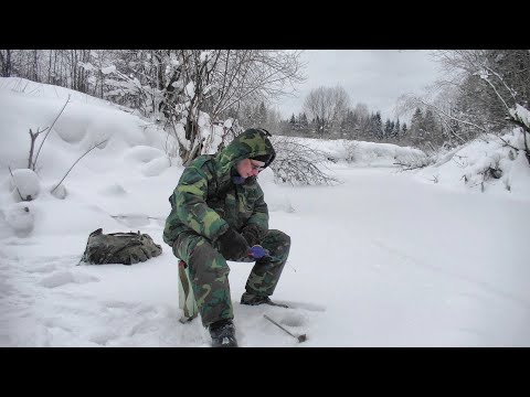 Видео: Небольшая вылазка на зимнюю рыбалку #317