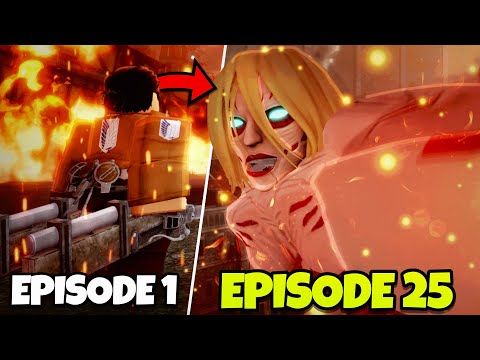 Видео: Я играл в Attack On Titan Revolutions СЮЖЕТНАЯ ЛИНИЯ ПО ПОРЯДКУ!