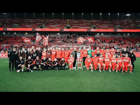 Видео: Спартак - Витебск. Фанаты и игроки едины. Памяти спартаковца, фотографа А.Ступникова посвящается