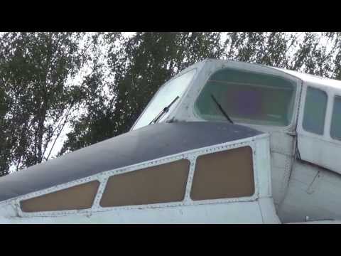 Видео: Ту-144 СССР-77106 /Tu-144 SSSR-77106 in Monino