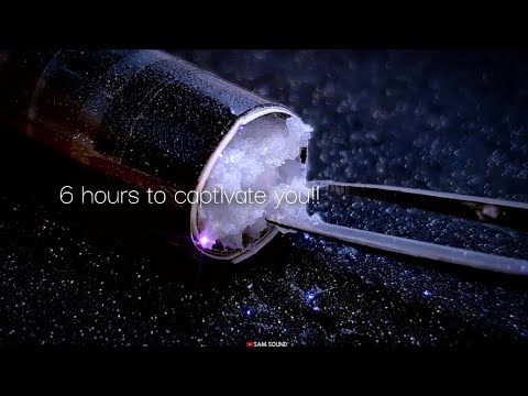 Видео: АСМР6часов,чтобы очаровать вас★Расслабляющая чистка ушей и триггер, который поможет вам крепко спать