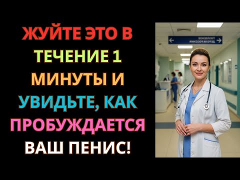 Видео: Мужской врач: ЖУЙ этот орех 1 минуту для силы и энергии