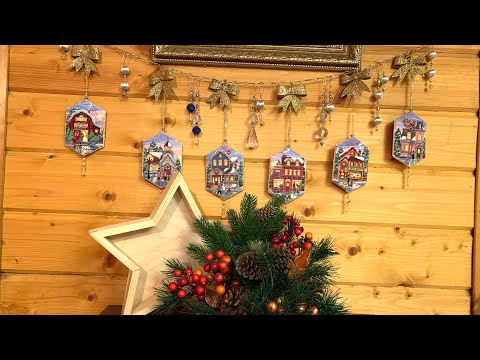Видео: Новогодний интерьер. Процесс создания. Эпизод #2