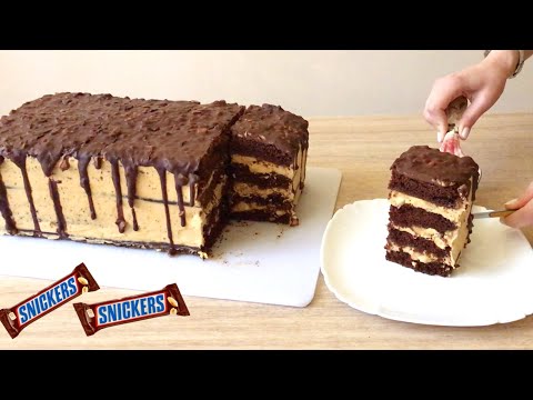 Видео: Տորթ «Սնիկերս» / Торт «Сникерс» / Snickers Chocolate Cake