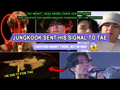 Видео: Тэкук 💜 Чонгук СБИВАЕТ ВСЕХ 😱 Было ли «So What» ЛЮБОВНЫМ ПОСЛАНИЕМ для Тэхёна?!