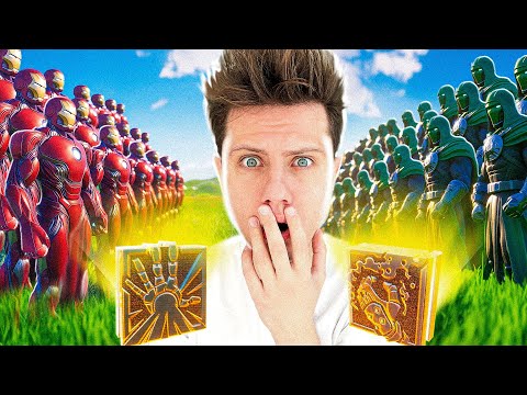 Видео: ГЕРОИ VS ДУМ в Фортнайт! НОВЫЙ РЕЖИМ