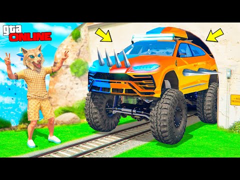 Видео: НАШЁЛ ЛАМБУ УРУС НА БОЛЬШИХ КОЛЁСАХ ! - БИТВА АВТОУГОНЩИКОВ В ГТА 5 ОНЛАЙН