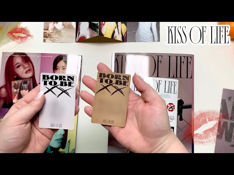 Видео: Распаковка KISS OF LIFE - BORN TO BE XX 😳