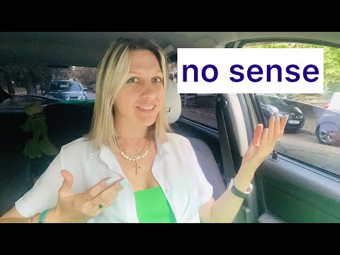 Видео: It makes no sense. It doesn’t make any sense. Не имеет смысла бессмысленно на английском урок 2021