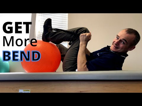 Видео: Лучшие положения для сгибания колена (BEND) в домашних условиях после полной замены коленного сус...