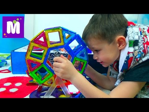 Видео: Magformers конструктор на магнитах