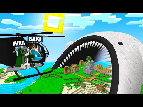 Видео: 🇺🇦 ВИЖИВАННЯ У СВІТІ МОРСЬКИЙ ПОЖИРАЧ У МАЙНКРАФТ! БАКІ І МІКА MINECRAFT