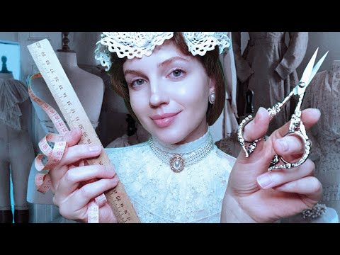 Видео: АСМР Снятие Мерок в Ателье Викторианской Эпохи • ASMR Measuring You. Tailor. Victorian Era