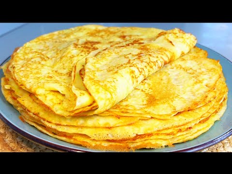 Видео: Много Кабачков и Мало Теста!Тонкие Блинчики Из Кабачков с Мясом на Завтрак!Просто и очень Вкусно!