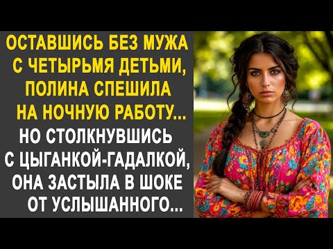 Видео: Оставшись без мужа, Полина спешила на ночную работу. Но столкнувшись с цыганкой, она услышала...