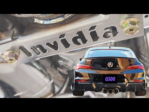 Видео: Установка Invidia Q300 и аудиоклипы — Acura Integra Type S DE5 2023+