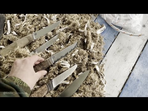 Видео: Тесты ножей. Серия 3/4: 95Х18