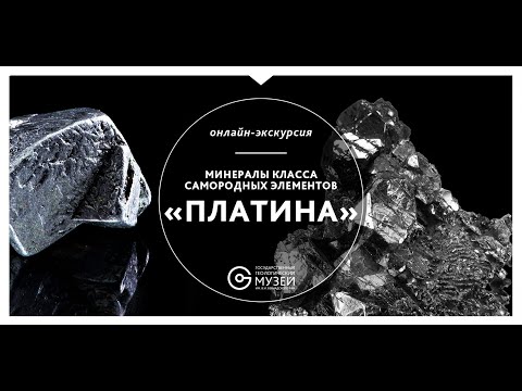 Видео: Экскурсии "Минералы класса самородных элементов. Платина"