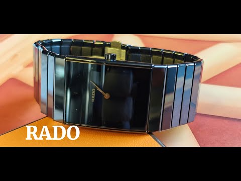 Видео: RADO Diastar Ceramica редкие аналого-цифровые часы.