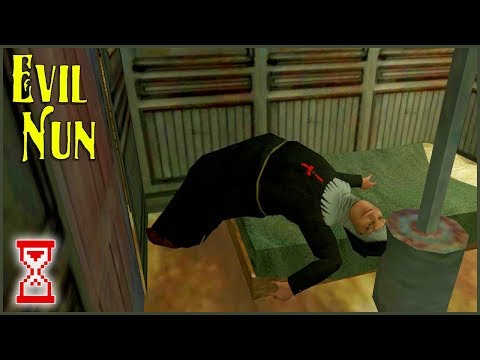 Видео: Улетел с толстой Монахиней на воздушном шаре | Evil Nun 1.6.2