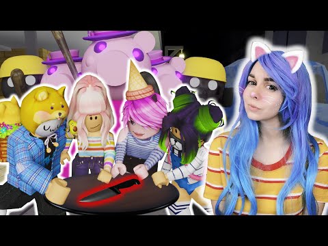 Видео: ПРЕДАТЕЛЬ + 11 БОТОВ! СБЕЖИМ? Roblox Piggy