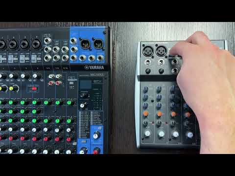 Видео: Обзор микшерского пульта Behringer xenix 802S