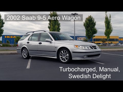 Видео: Saab 9-5 Aero Wagon 2002 года Льюиса: Шведская турбированная причудливость (4K) — Story Time, эпи...