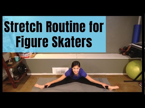 Видео: Программа растяжки вне льда для фигуристов