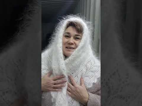 Видео: Белые ажурные косыночки