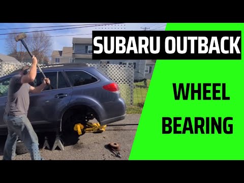 Видео: Задний ступичный подшипник Subaru Outback 2010-2014 (может быть проблематично)