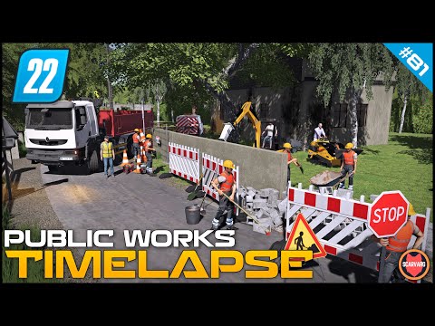 Видео: 🚧 Снос стен с помощью ударного молота и экскаватора JCB 8030 ⭐ FS22 Таймлапс городских общественн...