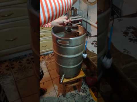Видео: Самый лучший куб емкость для самогона   из пивной кеги