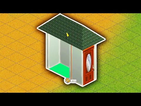 Видео: The Sims 1, дом шириной в 1 клетку.