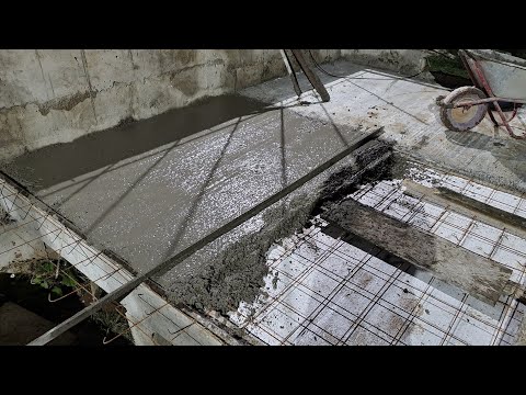 Видео: как сделать одному монолитное перекрытие без опалубки