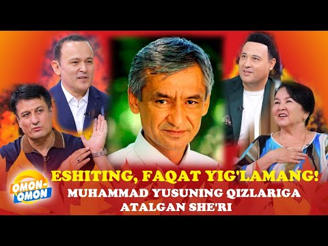 Видео: Эшитинг, фақат йиғламанг: Муҳаммад Юсуф қизларига атаб шеър ёзиб кетган экан