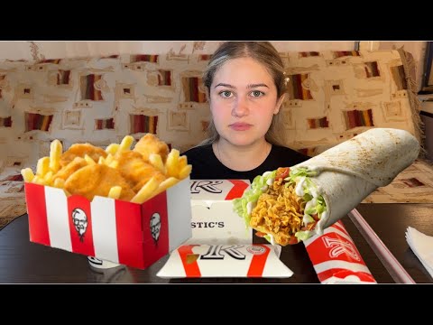 Видео: МУКБАНГ/КФС/РОСТИКС/ОТВЕТ НА ВОПООС
