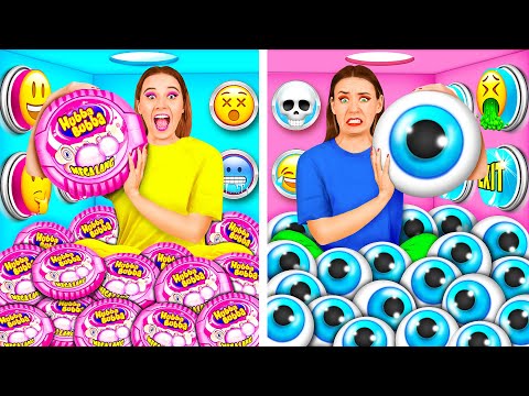 Видео: 1000 загадочных кнопок и только одна тебя спасет Челлендж | Смешные моменты от Craft4Fun Challenge