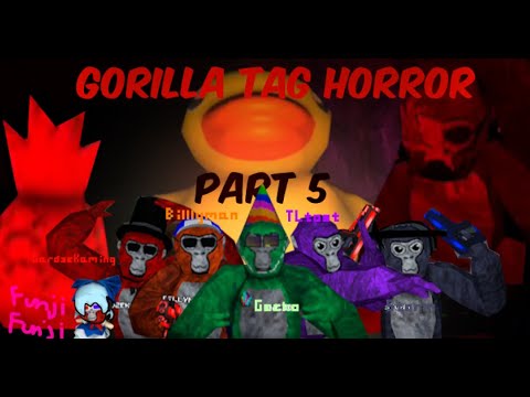 Видео: Gorillla Tag Horror Часть 5!!!!