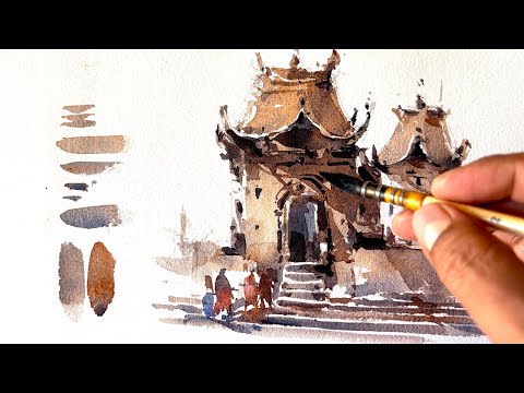 Видео: Ваше полное руководство по идеальным мазкам акварельной кисти