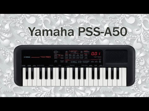 Видео: Портативный синтезатор Yamaha PSS-A50