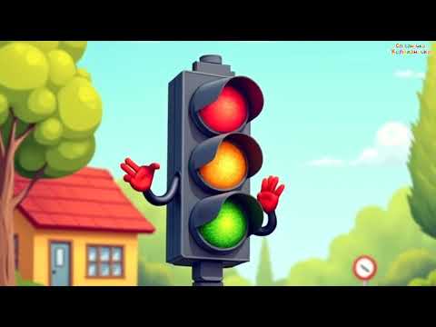 Видео: Світлофор 🎵  дитяча пісенька