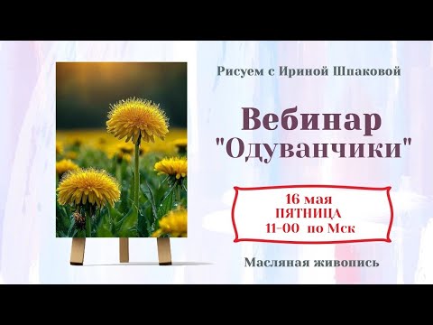Видео: Вебинар "Одуванчики"