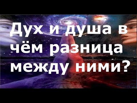 Видео: Дух и душа в чём разница между ними