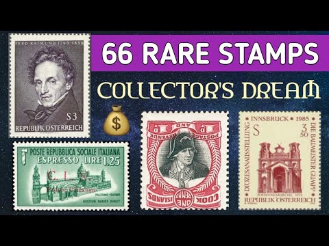 Видео: Самые ценные марки — мечта каждого коллекционера | 66 редких предметов коллекционирования со всег...