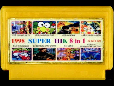 Видео: Dendy по средам - еще один симпатичный Super-HIK (JY-021B)  из 1998 года 8 in 1