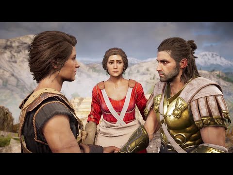 Видео: Assassin's Creed Odyssey - Там, где всё началось - Ужин в Спарте - Мы помним - Прохождение