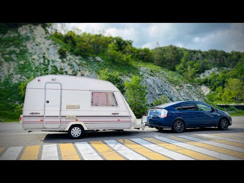 Видео: Сразу поломка? Наши ПЕРВЫЕ ночи в прицепе и испытание перевалом