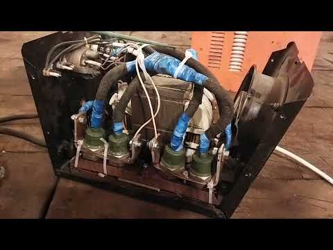 Видео: Пусковое устройство из сварочного аппарата. Часть 2.